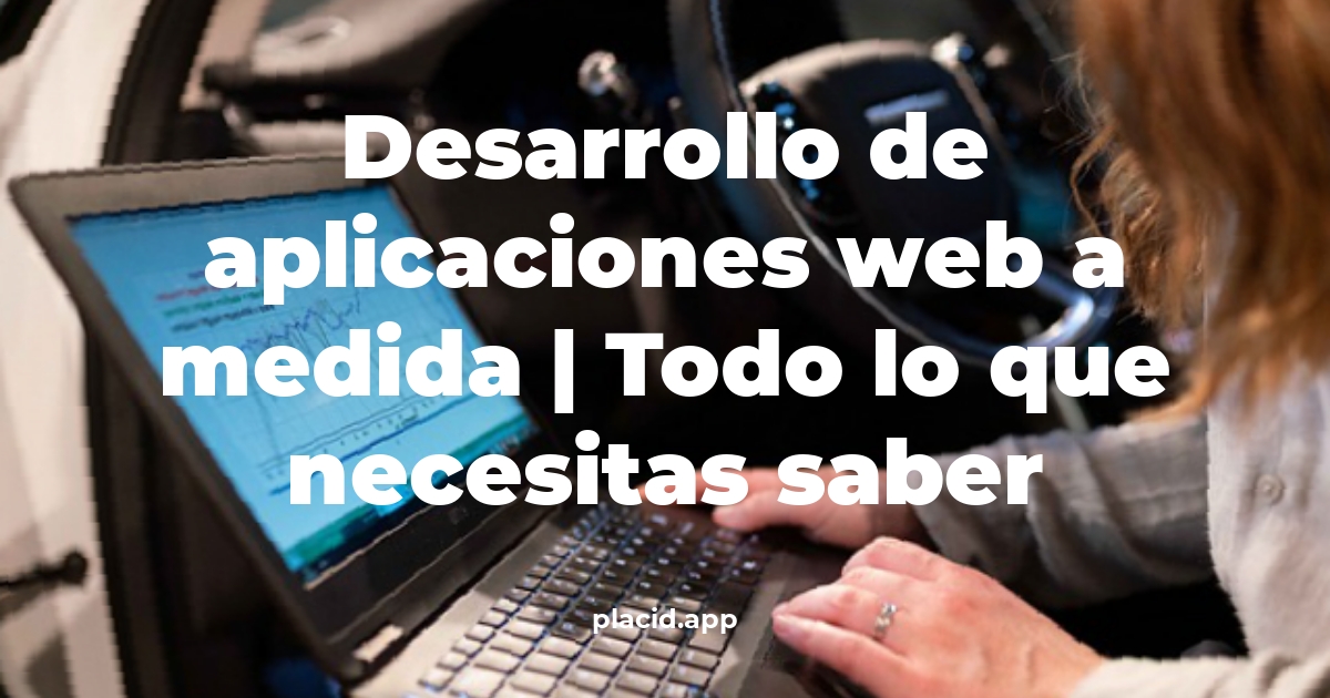 desarrollo de aplicaciones web a medida