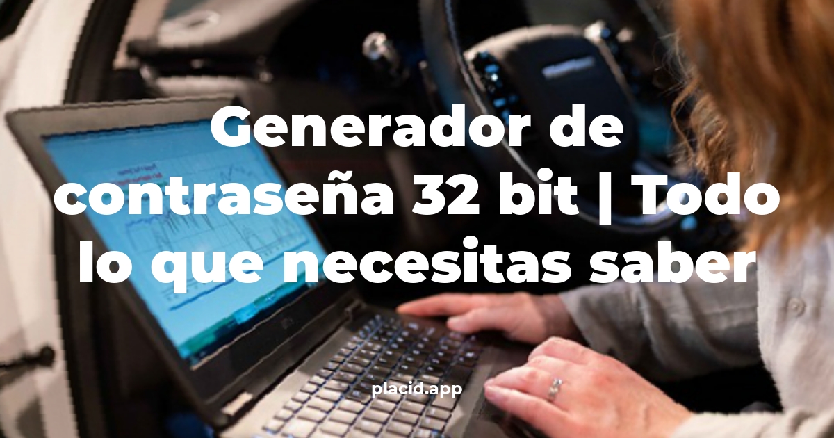 generador de contraseña 32 bit