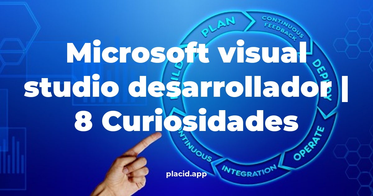 microsoft visual studio desarrollador