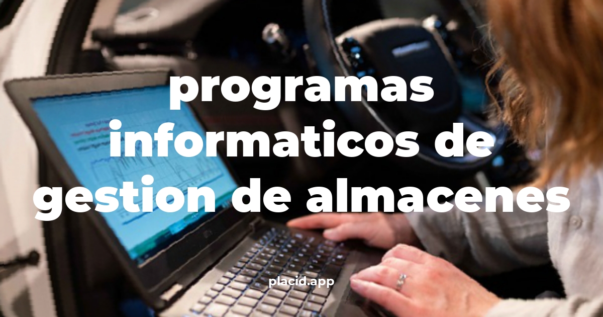 Programas informaticos de gestion de almacenes | Cosas que no sabias