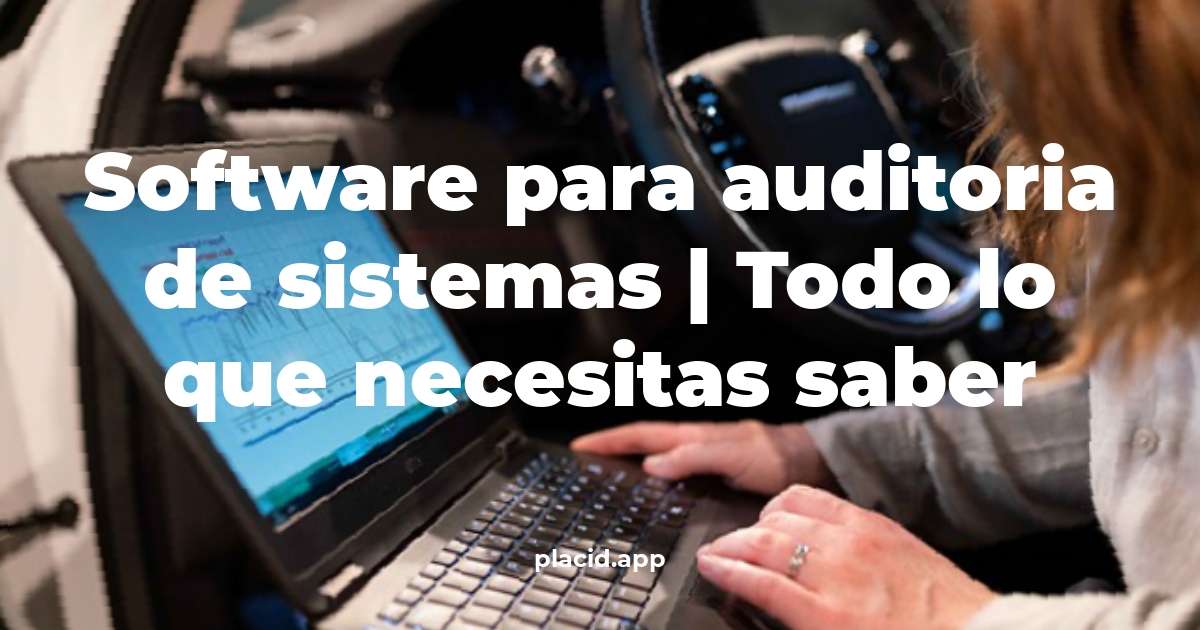 software para auditoria de sistemas