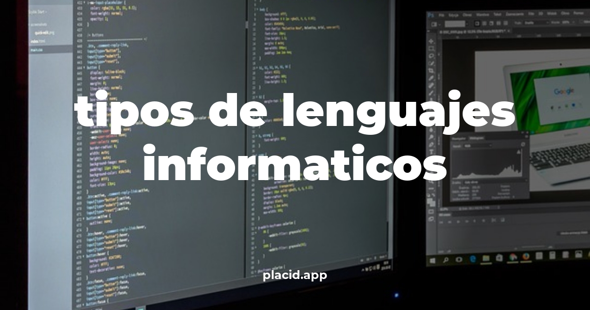Tipos de lenguajes informaticos | Cosas que no sabias