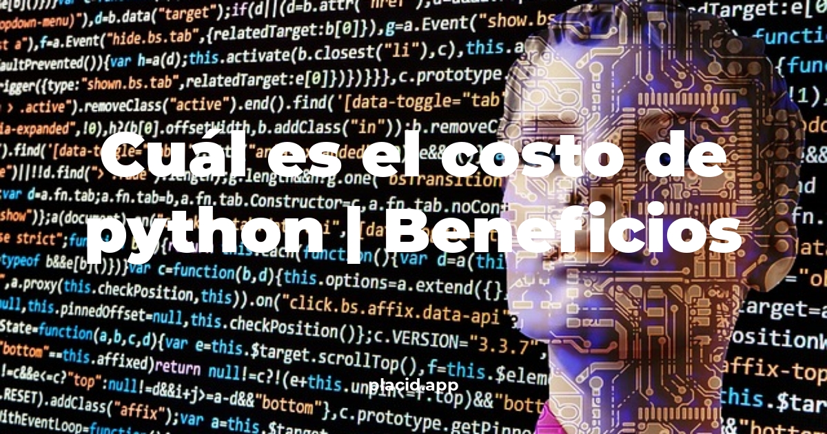 Cuál es el costo de Python