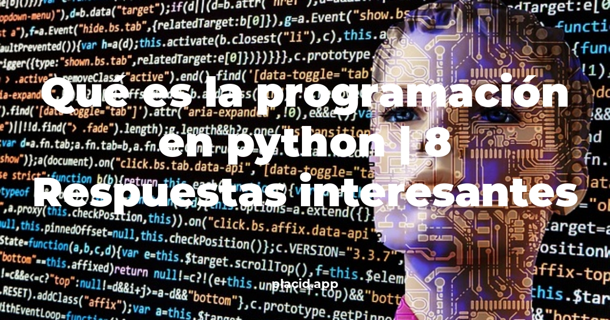 Qué es la programación en Python