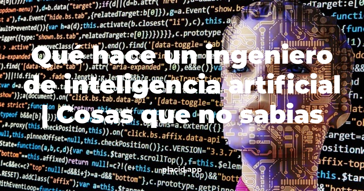 Qué hace un ingeniero de inteligencia artificial