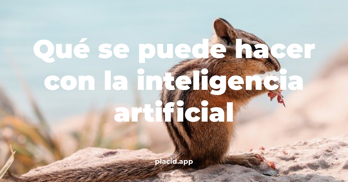 Qué se puede hacer con la inteligencia artificial | Beneficios