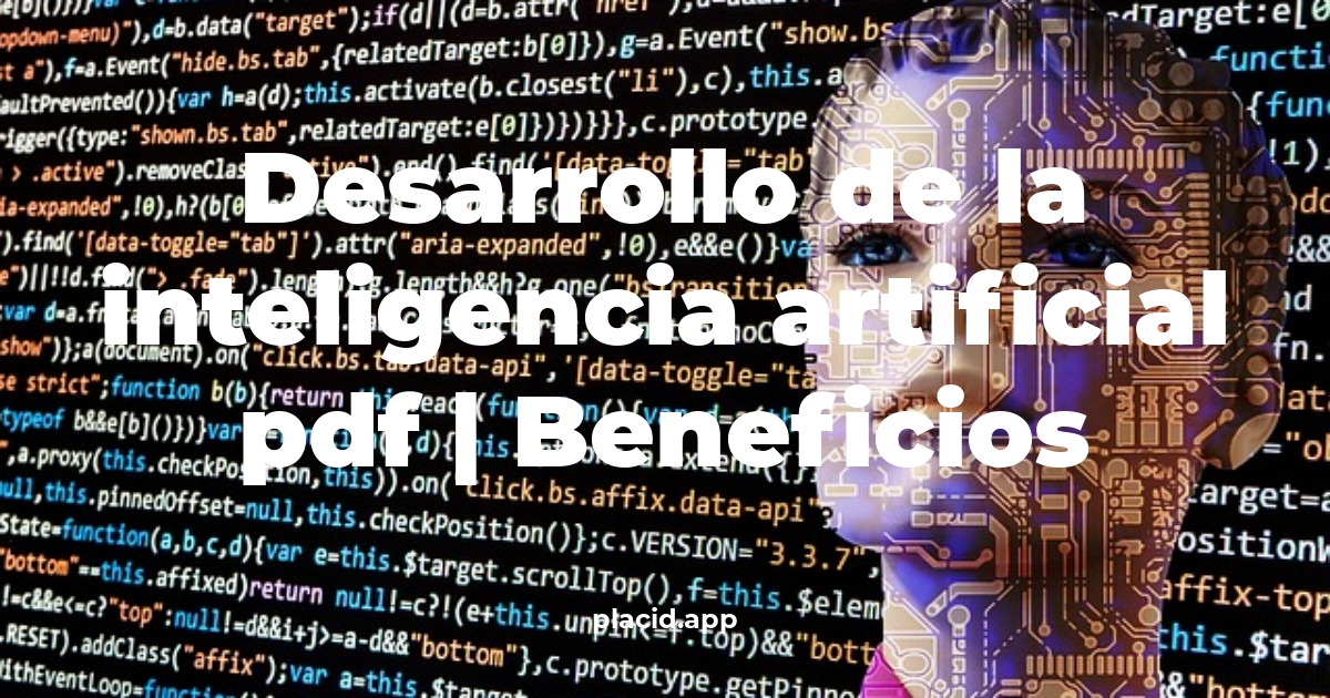desarrollo de la inteligencia artificial pdf