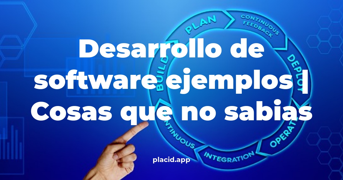 desarrollo de software ejemplos