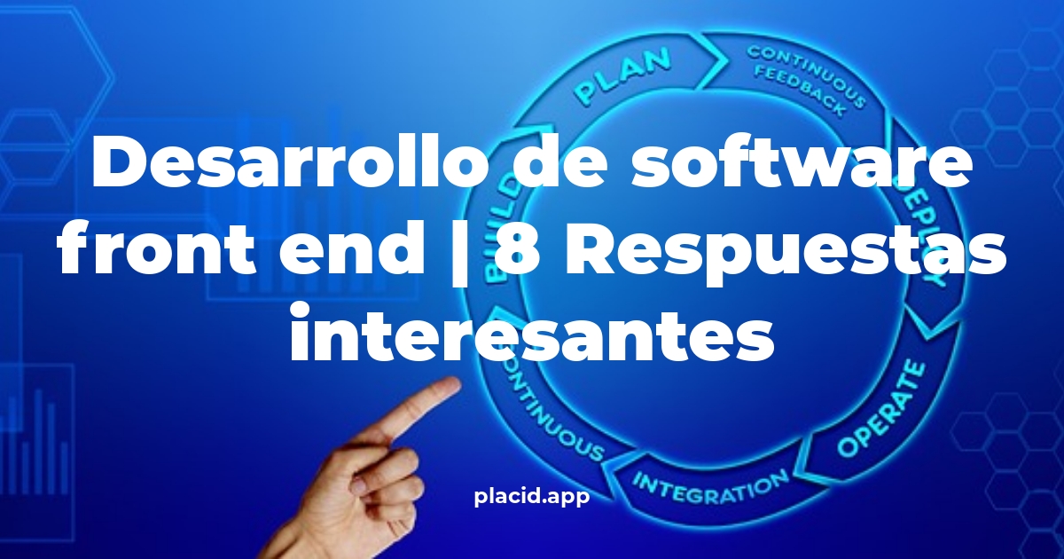 desarrollo de software front end