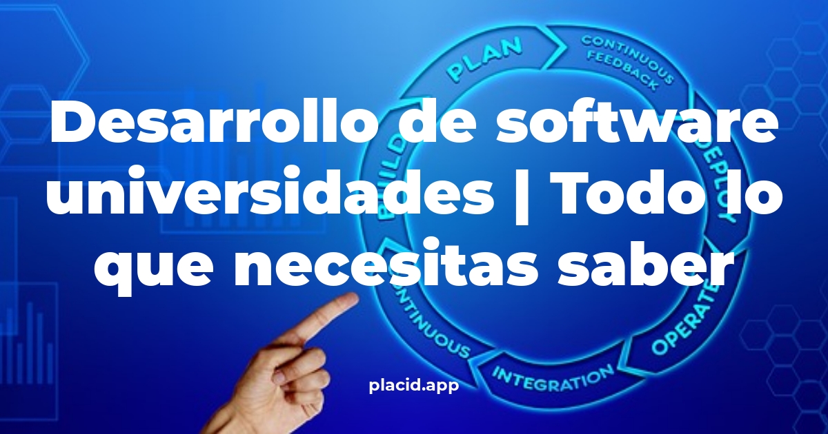 desarrollo de software universidades