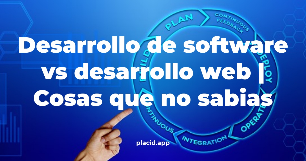 desarrollo de software vs desarrollo web