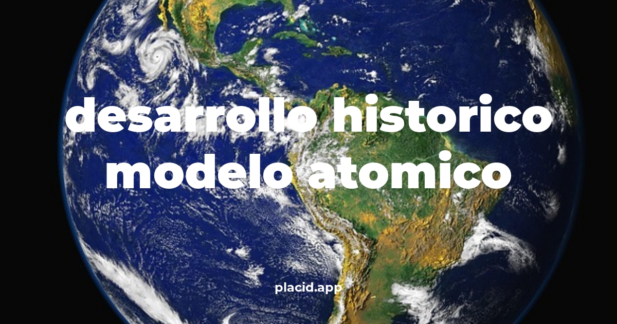 Desarrollo historico modelo atomico | 8 Curiosidades