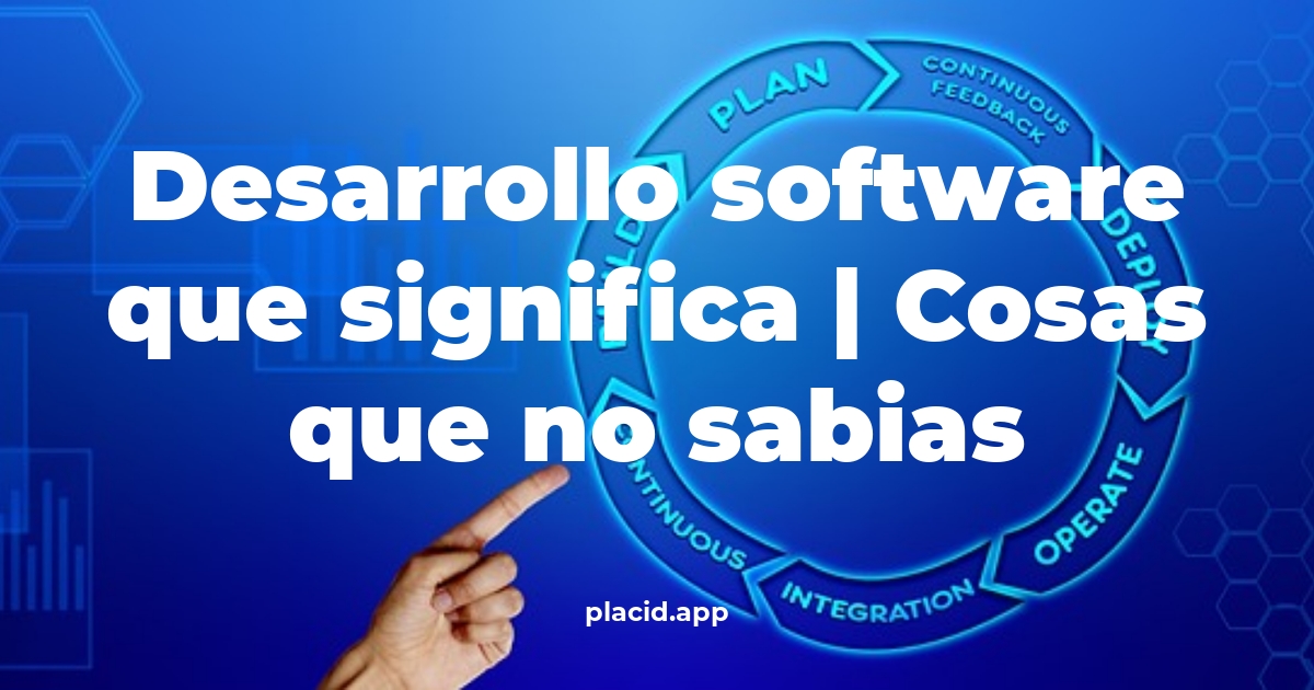 desarrollo software que significa