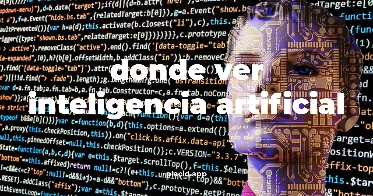 Donde ver inteligencia artificial | Beneficios