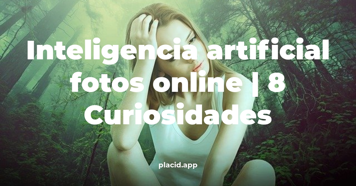inteligencia artificial fotos online