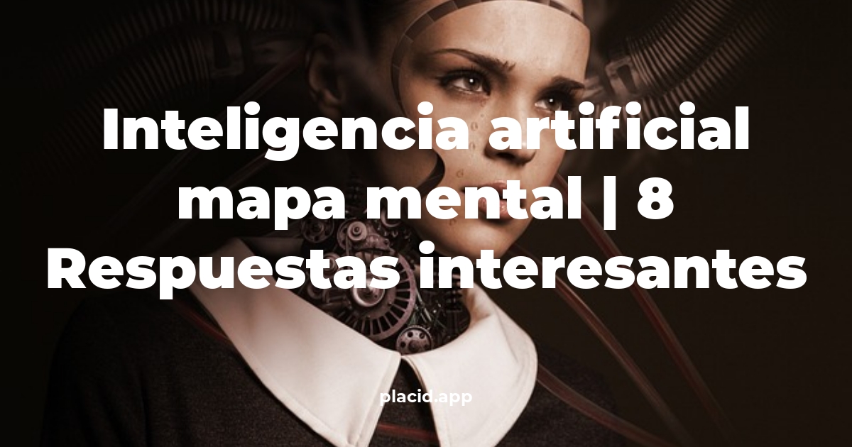 inteligencia artificial mapa mental