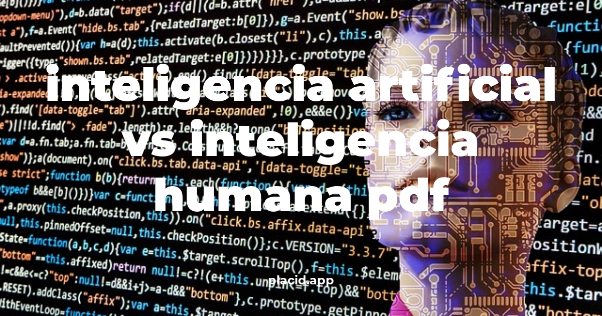 Inteligencia artificial vs inteligencia humana pdf | Beneficios