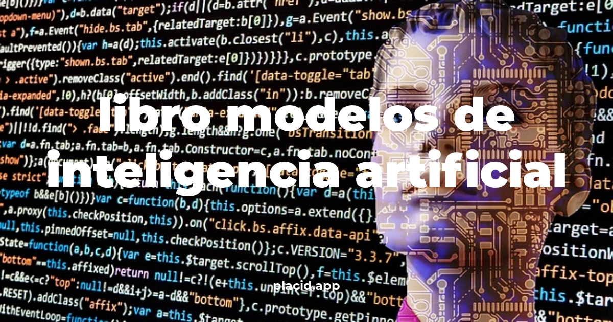 Libro modelos de inteligencia artificial | Cosas que no sabias