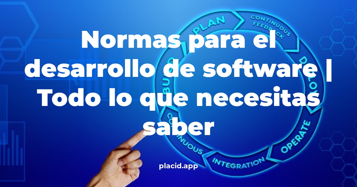 normas para el desarrollo de software