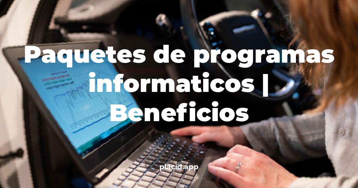 paquetes de programas informaticos