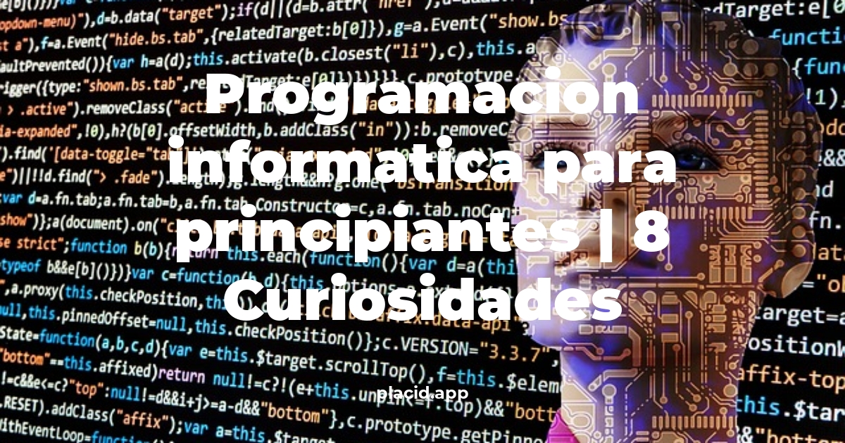 programacion informatica para principiantes