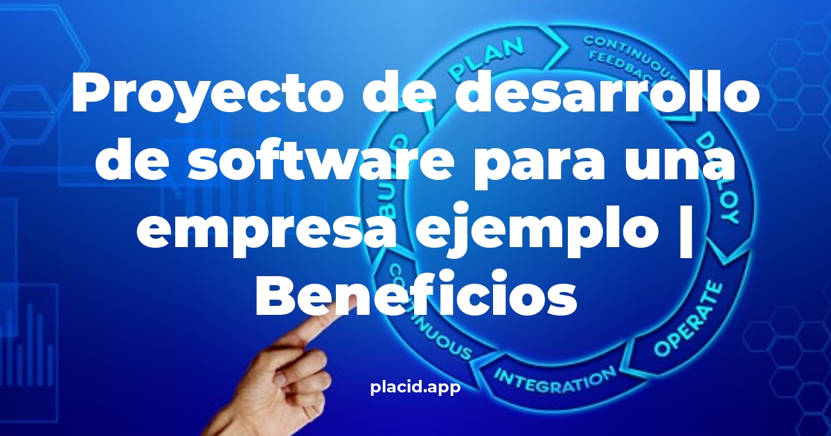 proyecto de desarrollo de software para una empresa ejemplo