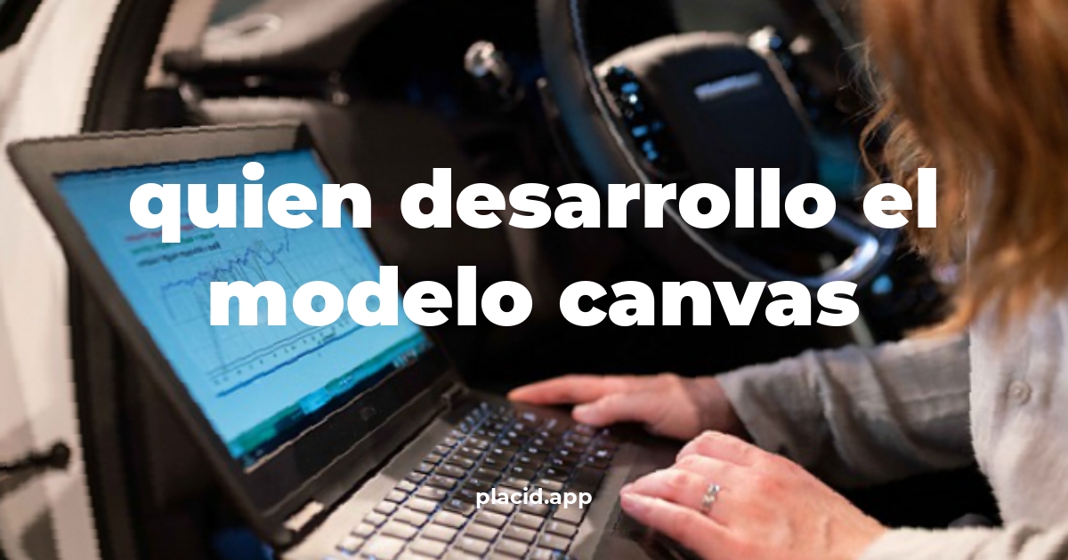 Quien desarrollo el modelo canvas | Cosas que no sabias