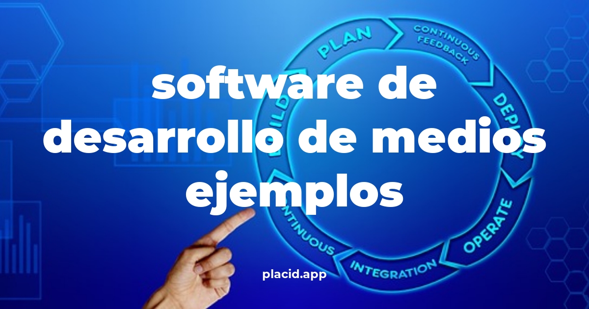 Software de desarrollo de medios ejemplos | Cosas que no sabias