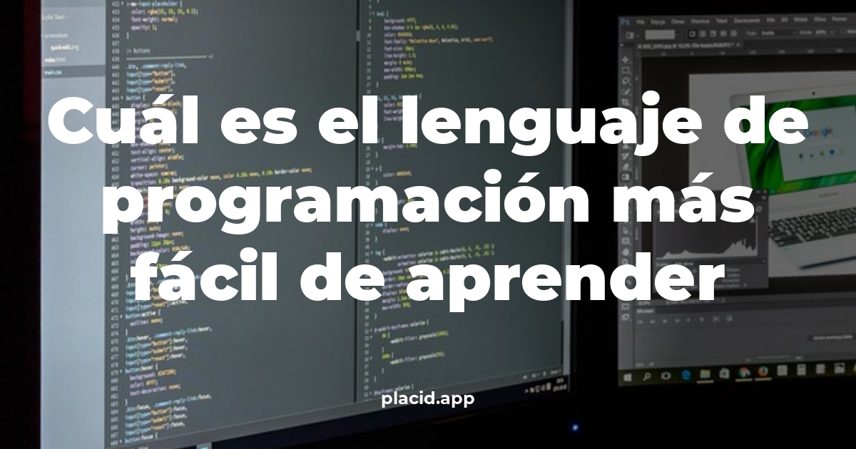 Cuál es el lenguaje de programación más fácil de aprender | Cosas que no sabias