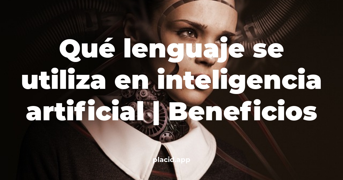 Qué lenguaje se utiliza en inteligencia artificial