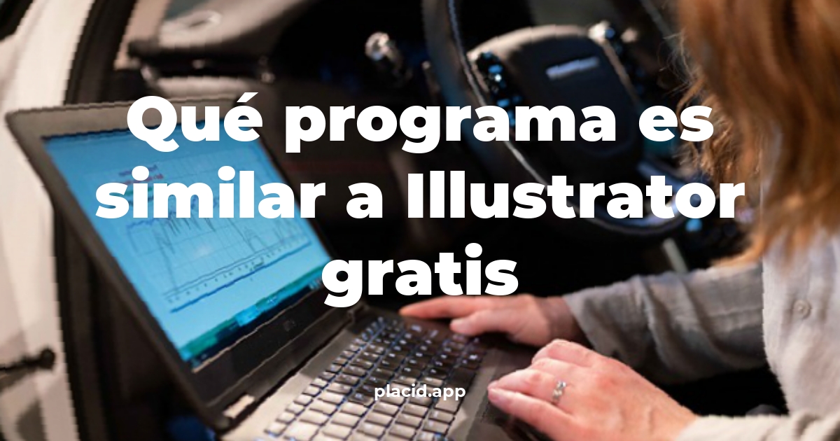 Qué programa es similar a illustrator gratis | Cosas que no sabias