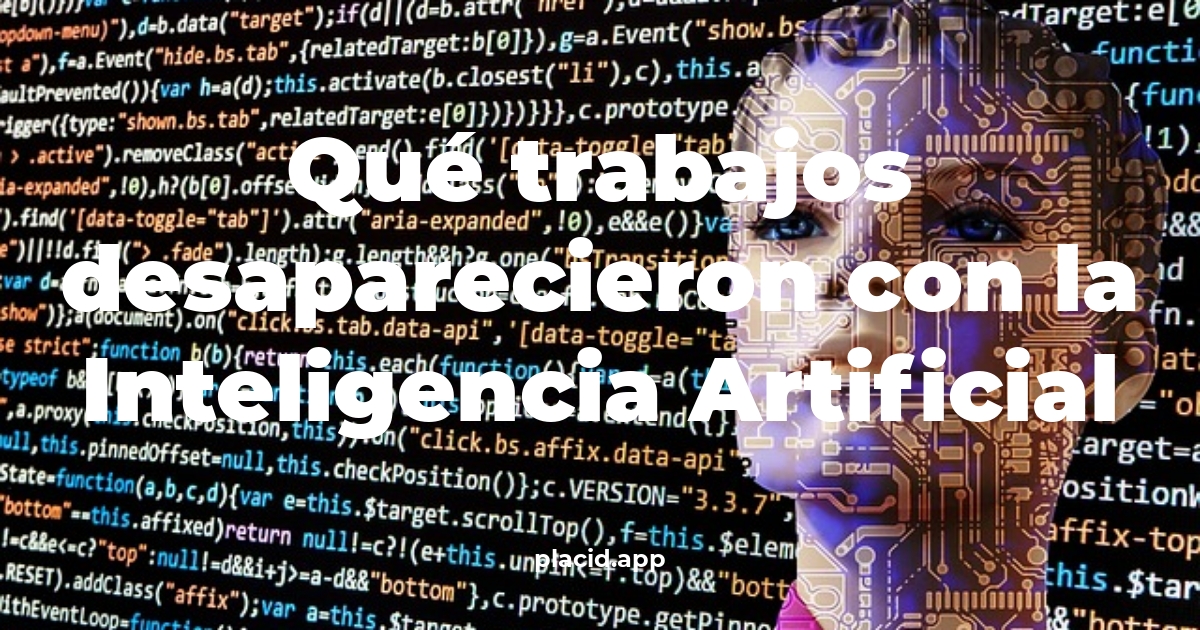 Qué trabajos desaparecieron con la inteligencia artificial | Beneficios