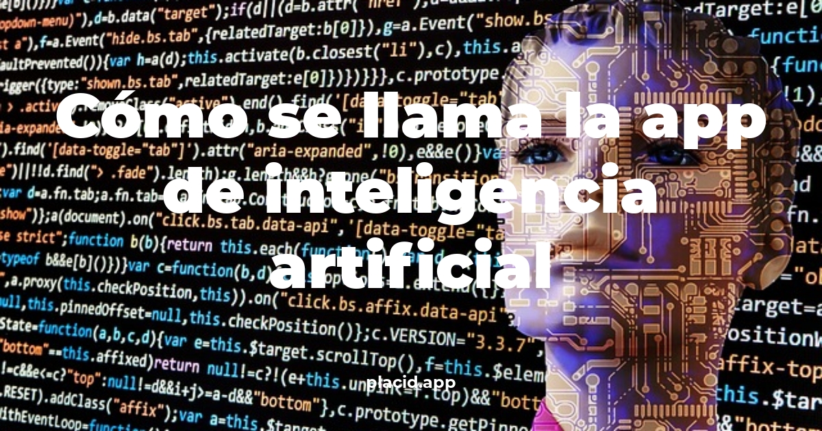 Cómo se llama la app de inteligencia artificial | Beneficios