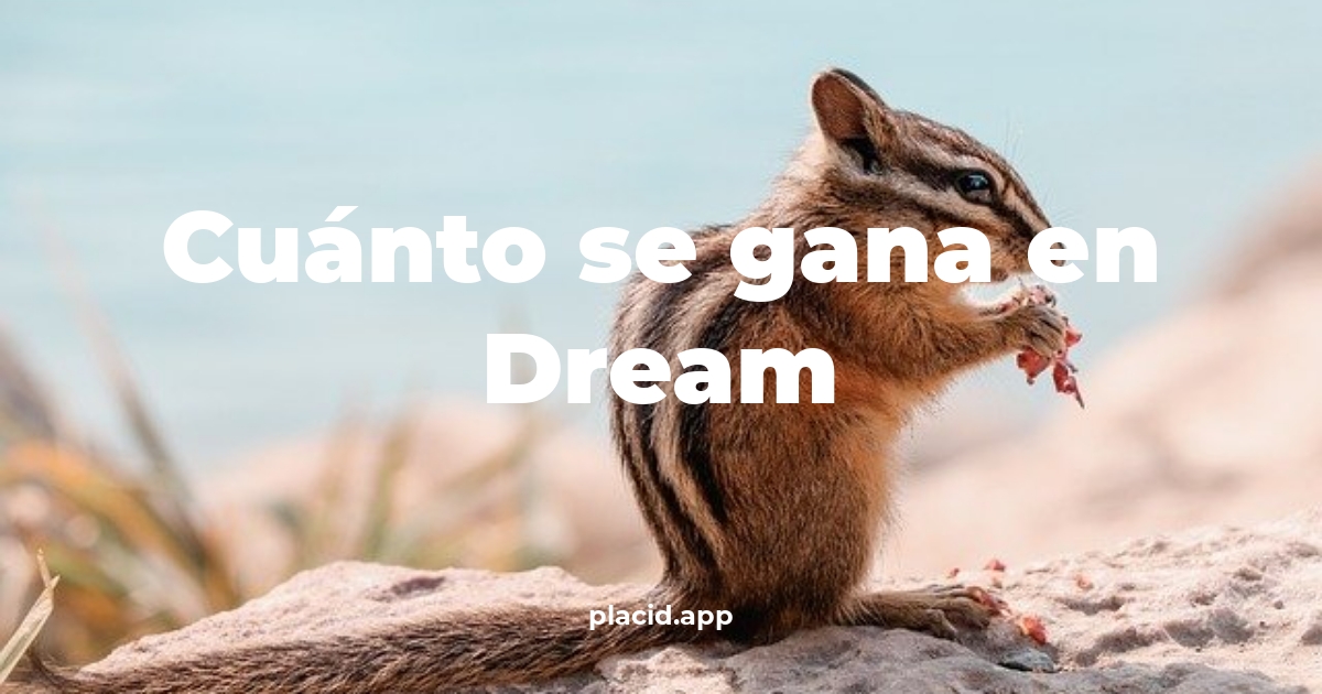 Cuánto se gana en dream | 8 Respuestas interesantes