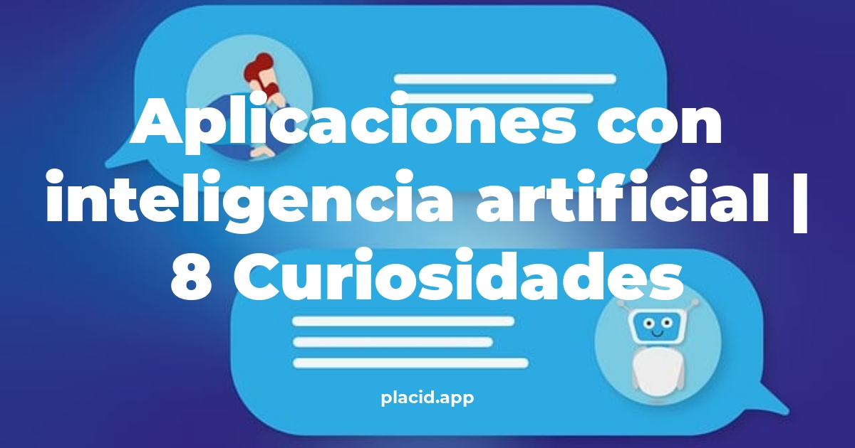 aplicaciones con inteligencia artificial