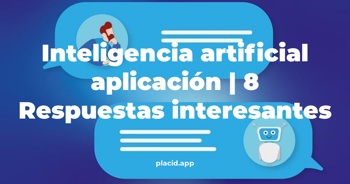 inteligencia artificial aplicación