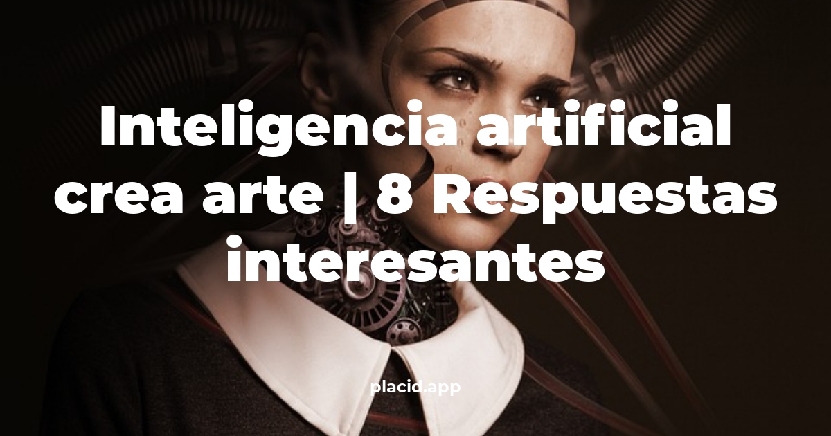 inteligencia artificial crea arte