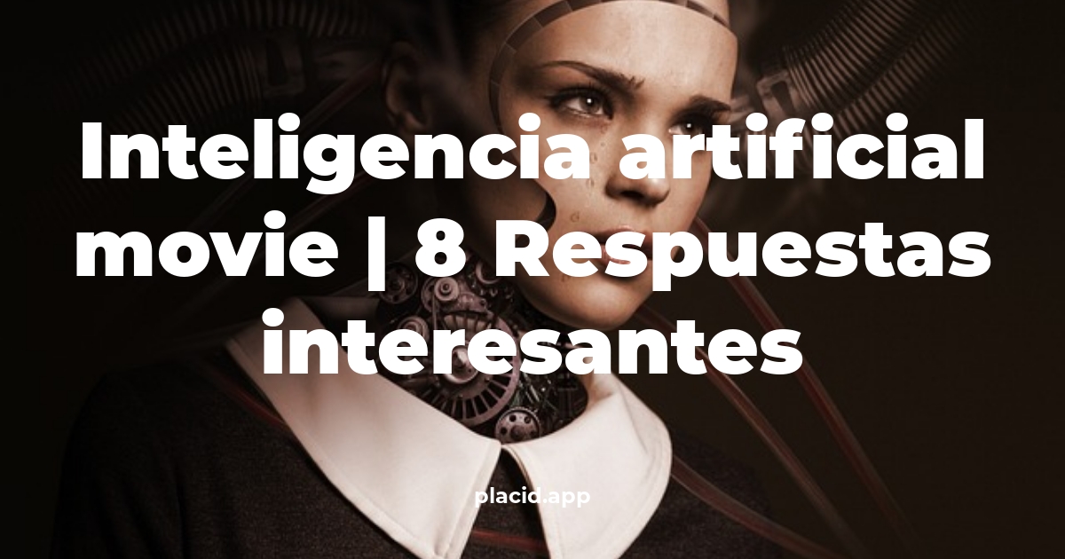 inteligencia artificial movie