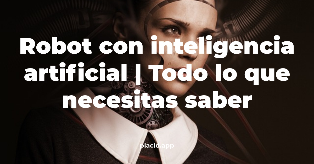 robot con inteligencia artificial