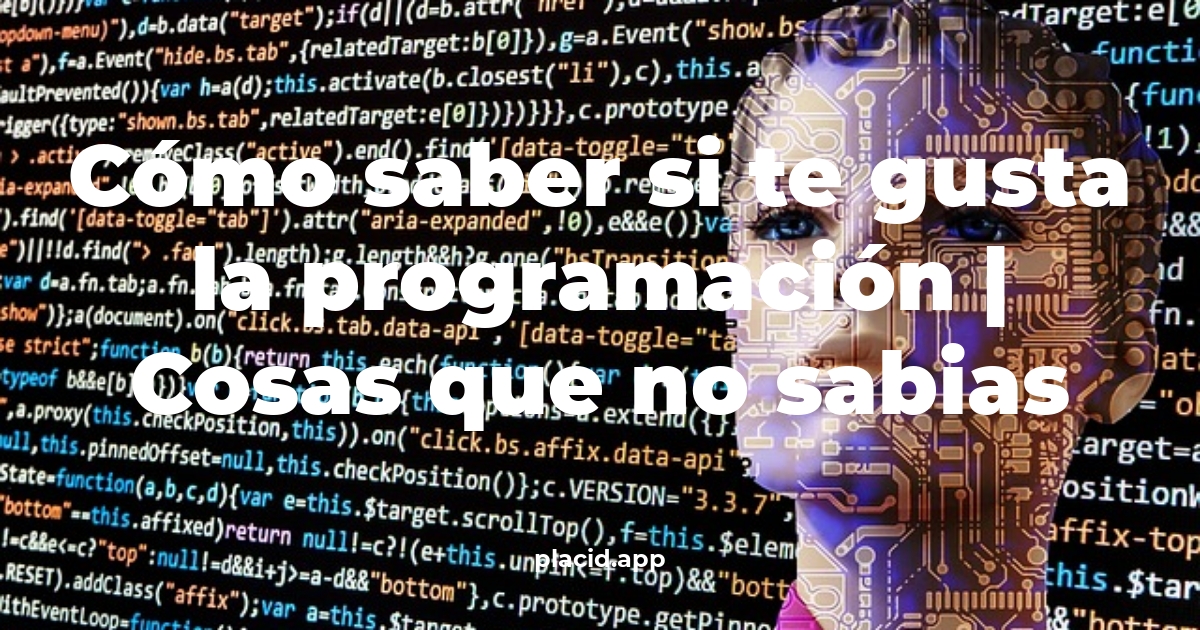 Cómo saber si te gusta la programación
