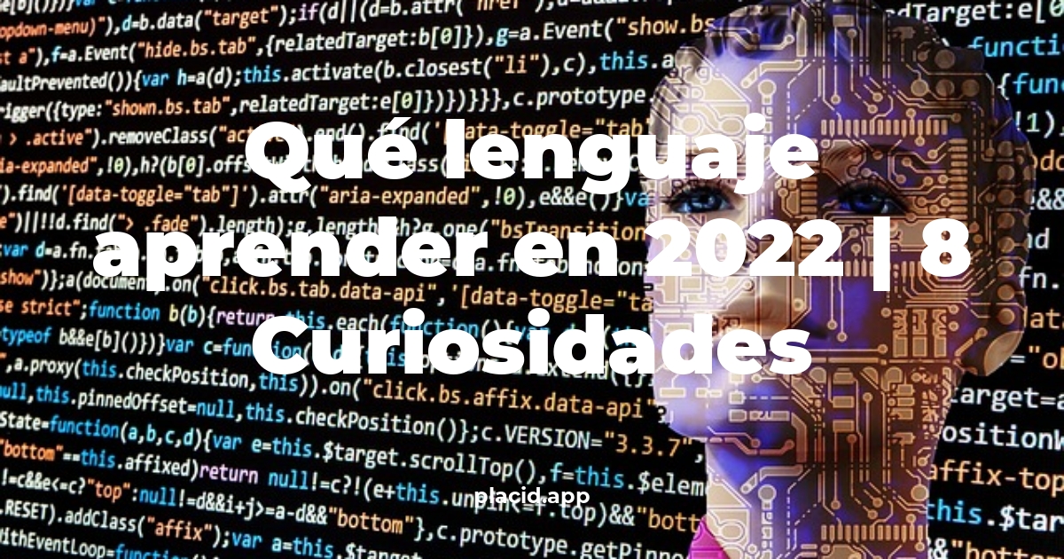 Qué lenguaje aprender en 2022