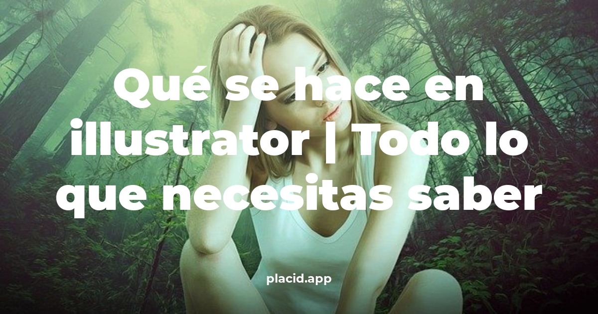 Qué se hace en Illustrator