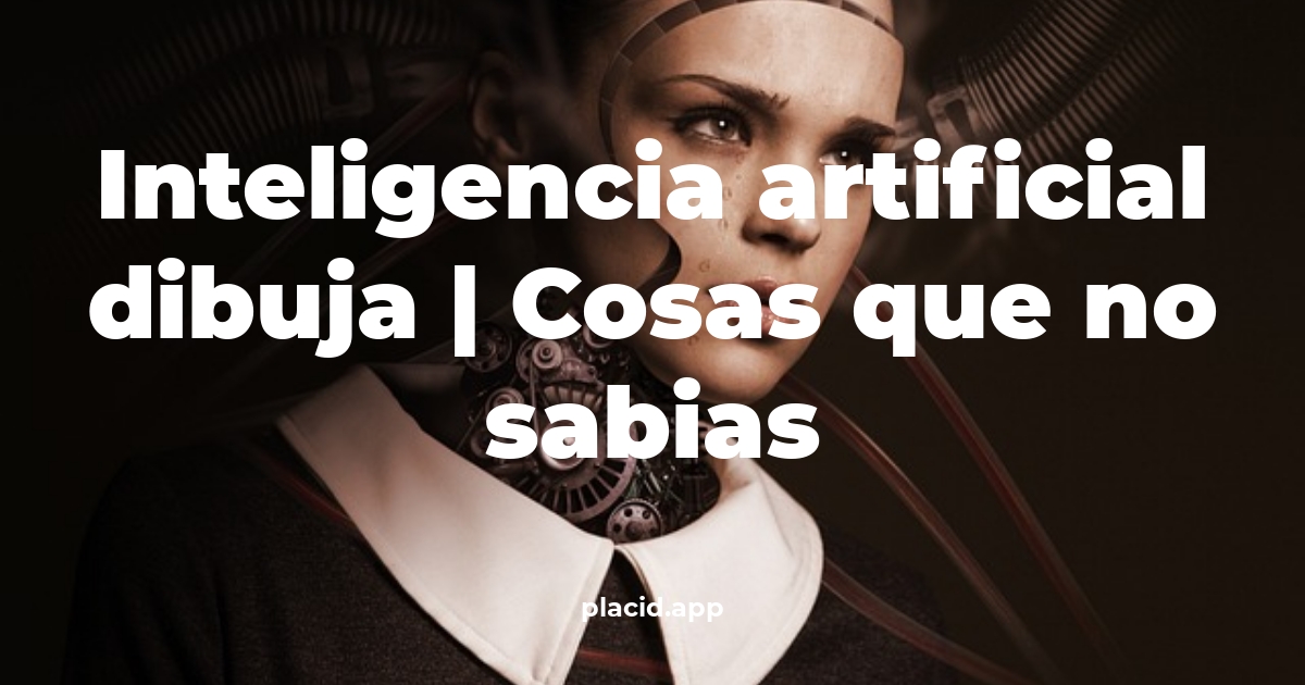 inteligencia artificial dibuja